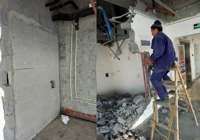 魯商國奧城墻體拆除案例